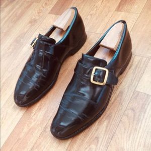 CHURCH’S • WESTBURY • Gold Buckle, Leather Shoes